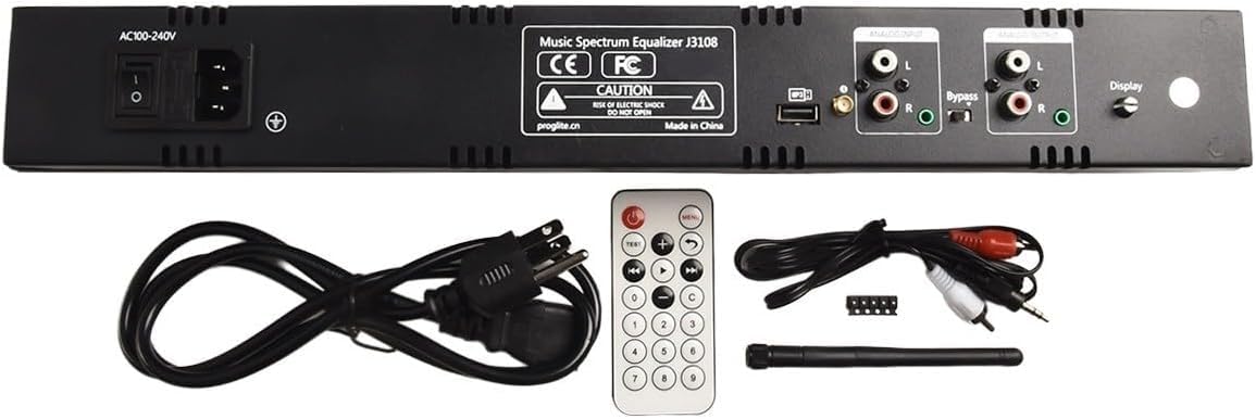 Digital Equalizer Audio Spectrum Analyzer - Dual Channel 15-Band